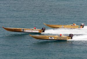 Wooden Speed Boat Racing