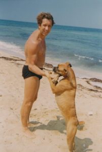 Honey at Sharons Beach